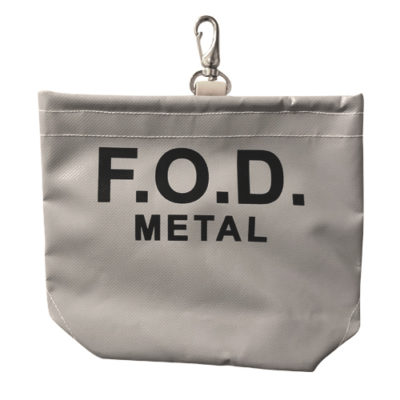 Vinyl Coated Nylon FOD Pouch Metal