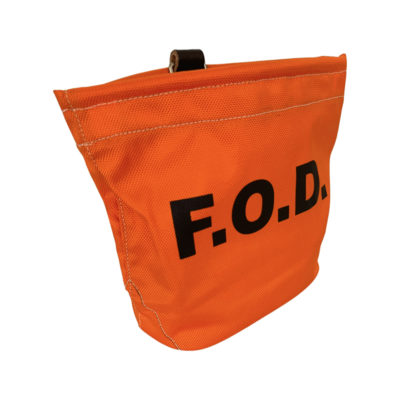 FOD Bag 1000 Denier Cordura, Velcro Top Closure with Quick Release Belt Snap